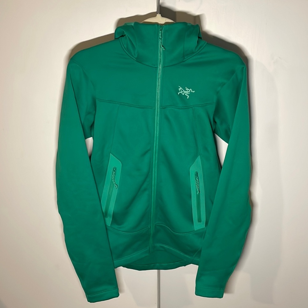 Arc’teryx Kyanite Women’s Zip Hoody - Size M, Green (Arcteryx)